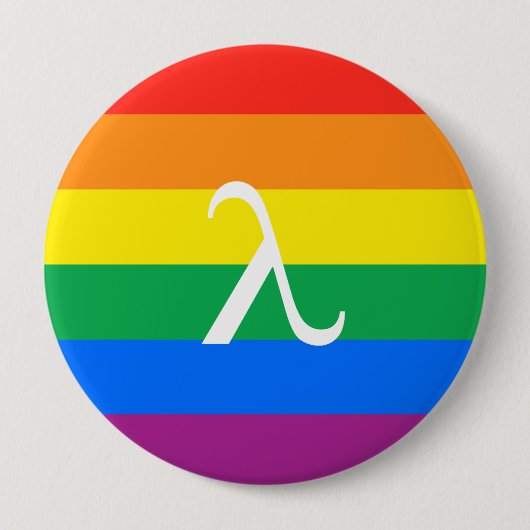 Gay Pride-activisme Ronde Button 4,0 Cm (Voorkant)