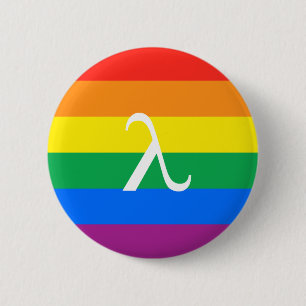 Gay Pride-activisme Ronde Button 5,7 Cm