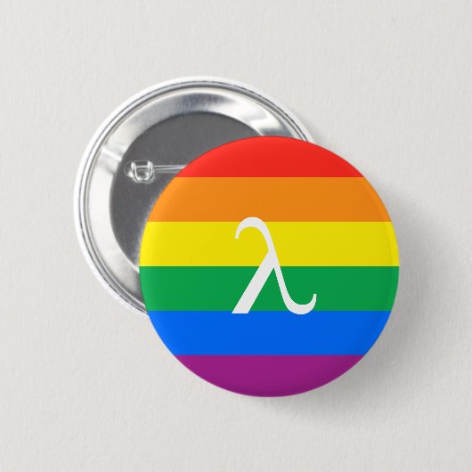 Gay Pride-activisme Ronde Button 5,7 Cm (Voorkant /achterkant)