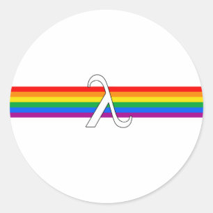 Gay Pride-activisme Ronde Sticker