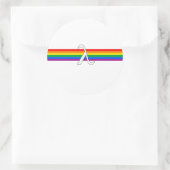 Gay Pride-activisme Ronde Sticker (Tas)