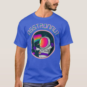 Gay Pride Astronaut LGBTQ Space Lesbian Mannen Wom T-shirt