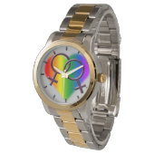 Gay Pride Bekijk uit dezelfde groep als ik hou van Horloge (Gekanteld)