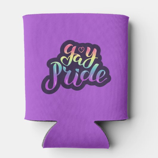 Gay Pride Blikjeskoeler (Achterkant)