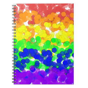 Gay Pride Bokeh Flag Notitieboek