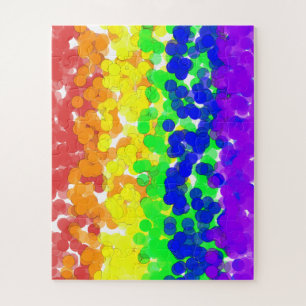Gay Pride Bokeh Vlag Legpuzzel
