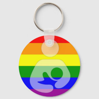 Gay Pride Borstvoeding/Verpleegkunde Sleutelhanger