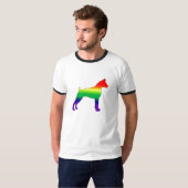 Gay Pride Boxer T-shirt (Voorkant volledig)