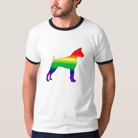 Gay Pride Boxer T-shirt (Voorkant)