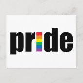 Gay Pride Briefkaart (Voorkant)