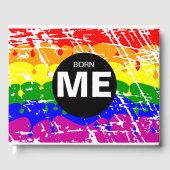 Gay Pride bruiloft Gastenboek (Voorkant)