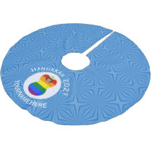 Gay Pride Bruine Engel Chanoeka Vlag Gepersonalise