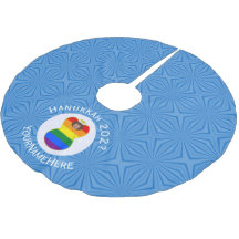 Gay Pride Bruine Engel Hanukkah Vlag Persoonlijk 