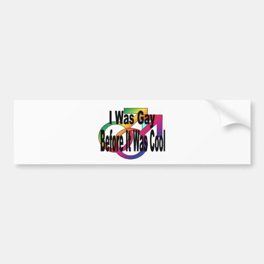 Gay PRide Bumpersticker (Voorkant)