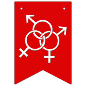 Gay Pride Bunting Banners Rainbow Love Flags (Eerste vlag)