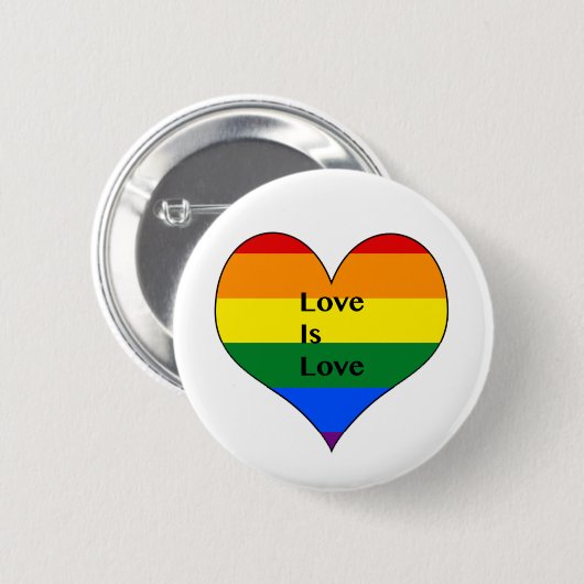 Gay Pride Button (Voorkant /achterkant)