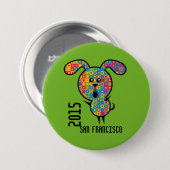 Gay Pride Button 2015 (Voorkant /achterkant)