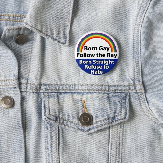 GAY PRIDE BUTTON 6 (In situ)