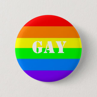 Gay Pride Button! Ronde Button 5,7 Cm