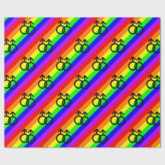 Gay Pride Cadeaupapier (Vlak)