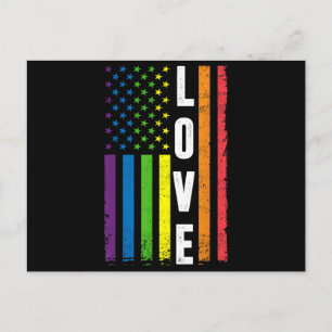 Gay Pride-cadeaus voor mannen en vrouwen LGBT Rege Feestdagenkaart