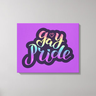 Gay Pride Canvas Afdruk