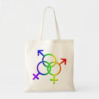 Gay Pride Canvas tas LGBT Rainbow Love Shopping Ba