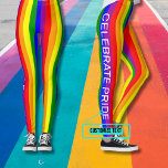Gay Pride Celebration Leggings<br><div class="desc">Show uw steun voor verscheidenheid in stijl met deze coole leggings met de kleuren van de Gay Pride-vlag,  die in 1978 door Gilbert Baker is ontworpen en een wereldwijd symbool van de gay pride is geworden. Er is ook een ruimte voor u om aan te passen met tekst.</div>