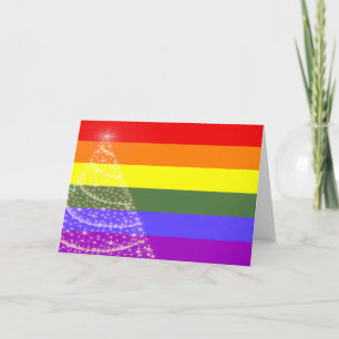 Gay Pride Christmas Kaart