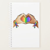 Gay ?Pride Clothing Lgbt Rainbow  Planner (Voorkant)