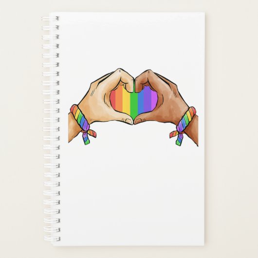 Gay ?Pride Clothing Lgbt Rainbow  Planner (Voorkant)