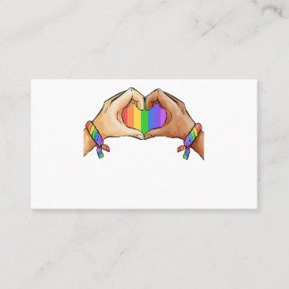 Gay ?Pride Clothing Lgbt Rainbow Visitekaartje