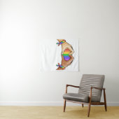 Gay ?Pride Clothing Lgbt Rainbow Wandkleed (In Situ (horizontaal))