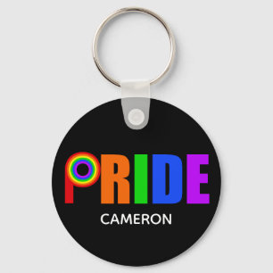 Gay Pride Cool Gepersonaliseerde LGBTQ Sleutelhanger