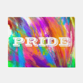 Gay Pride Crayon Scribble Rainbow Deurmat