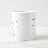 Gay Pride Cups Mok Custom Same-Sex Love Mok (Voorkant)