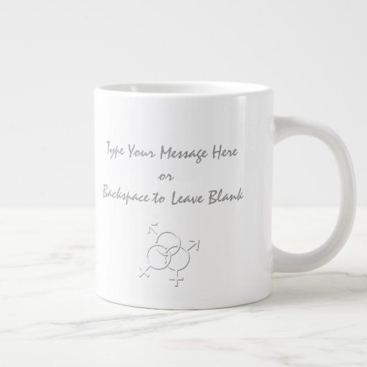 Gay Pride Cups Mok Custom Same-Sex Love Mok (Rechts)