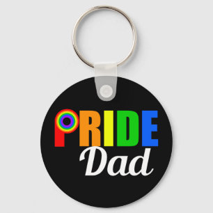 Gay Pride Dad LGBTQ Vaderdag Sleutelhanger