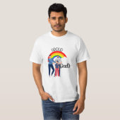 Gay Pride Dads Tee Shirt (Voorkant volledig)