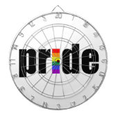 Gay Pride Dartbord (Voorkant)
