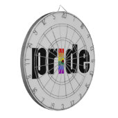 Gay Pride Dartbord (Voorkant Links)