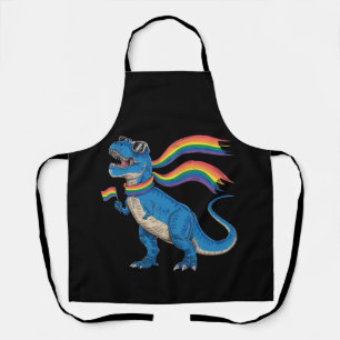 Gay Pride Dino Trex Regenboog Vlag Lgbt Ally Schort