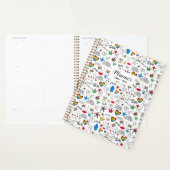 Gay Pride Doodle Pattern Planner (Display)