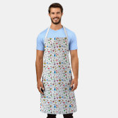 Gay Pride Doodle Pattern Schort (Gedragen)