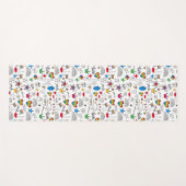 Gay Pride Doodle Pattern Yogamat (Voorkant (horizontaal))