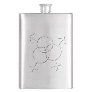 Gay Pride Drink Flask LGBT Love Flasks Gifts Heupfles