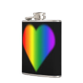 Gay Pride Drink Flask Rainbow Love Flasks Gifts Heupfles (Links)