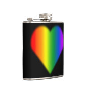Gay Pride Drink Flask Rainbow Love Flasks Gifts Heupfles (Rechts)