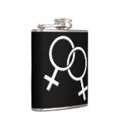 Gay Pride Drink Flask Same-Sex Love Flasks Gifts Heupfles (Rechts)