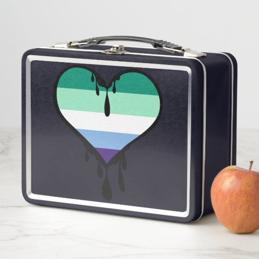 gay pride druppelen hart (In situ)